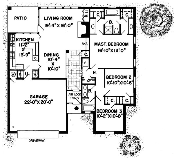 Main Floor Plan: 46-143