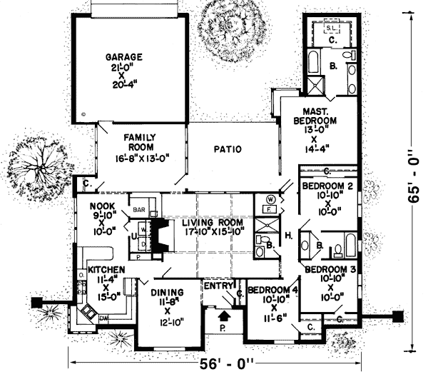 Main Floor Plan: 46-147