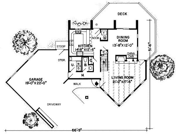 Main Floor Plan: 46-148
