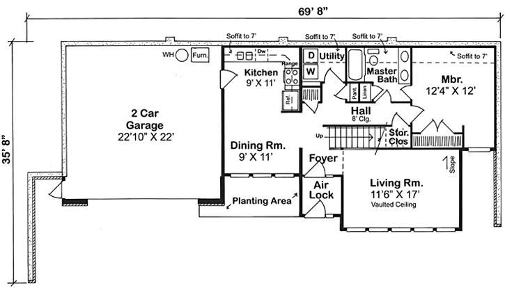 Main Floor Plan: 46-149