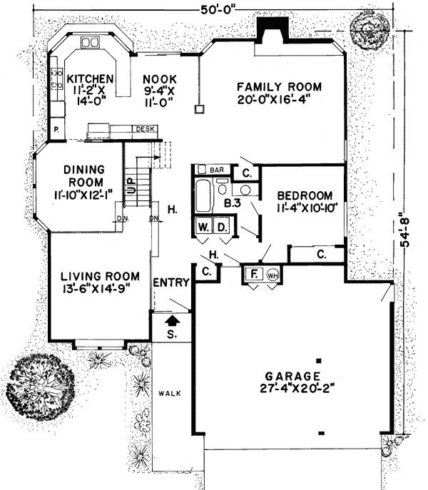 Main Floor Plan: 46-150