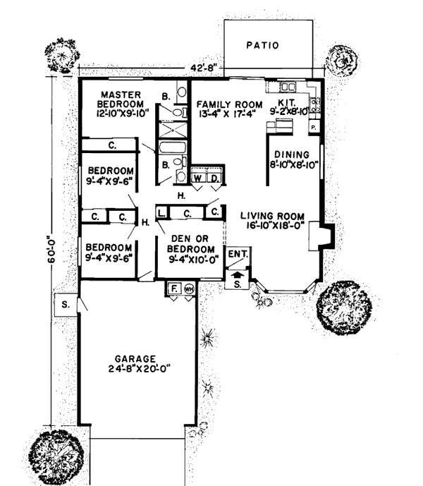 Main Floor Plan: 46-151