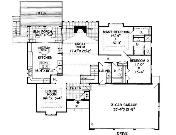 Main Floor Plan: 46-157