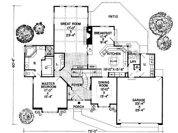 Main Floor Plan: 46-158