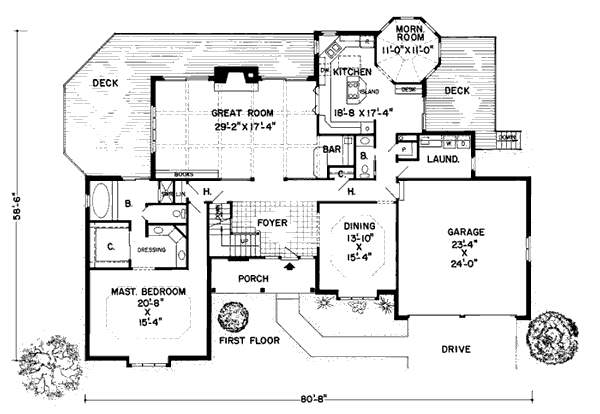 Main Floor Plan: 46-159