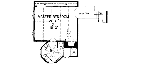 Upper/Second Floor Plan: 46-161
