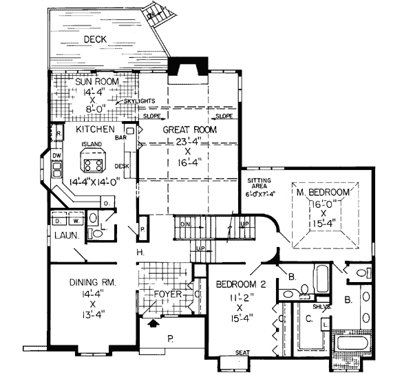 Main Floor Plan: 46-176