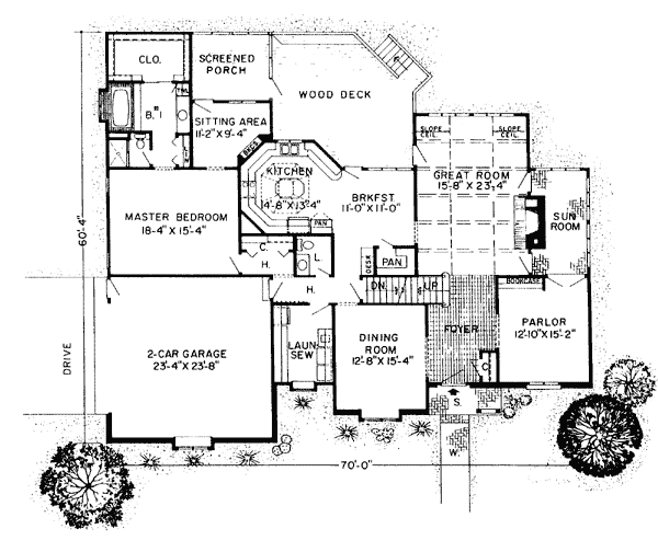 Main Floor Plan: 46-180
