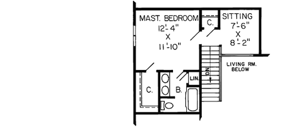 Upper/Second Floor Plan: 46-183