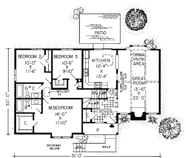 Main Floor Plan: 46-188