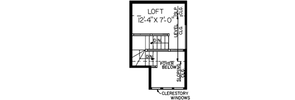 Upper/Second Floor Plan: 46-188