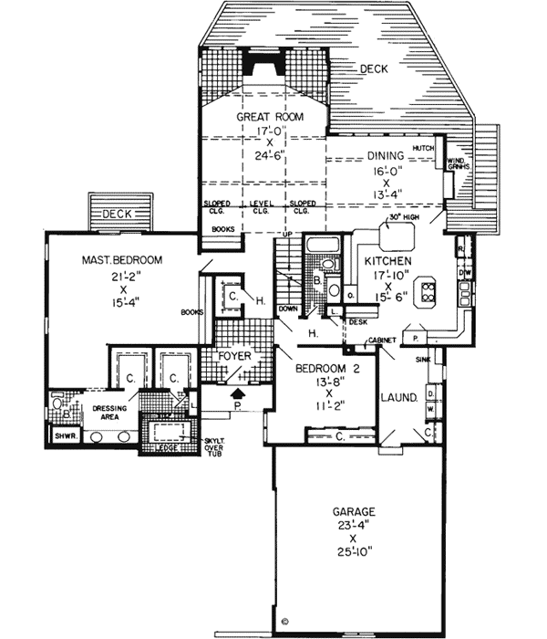 Main Floor Plan: 46-189
