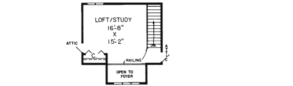 Upper/Second Floor Plan: 46-189