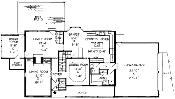 Main Floor Plan: 46-192