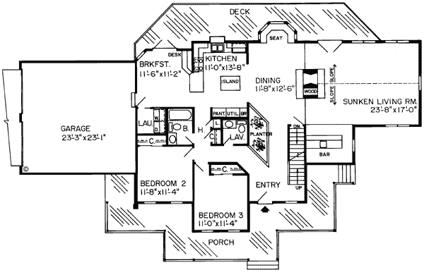 Main Floor Plan: 46-197