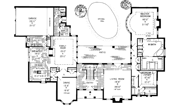 Main Floor Plan: 46-199