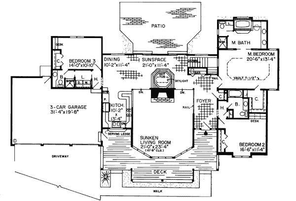 Main Floor Plan: 46-200
