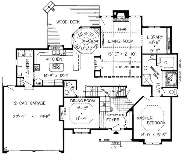 Main Floor Plan: 46-204