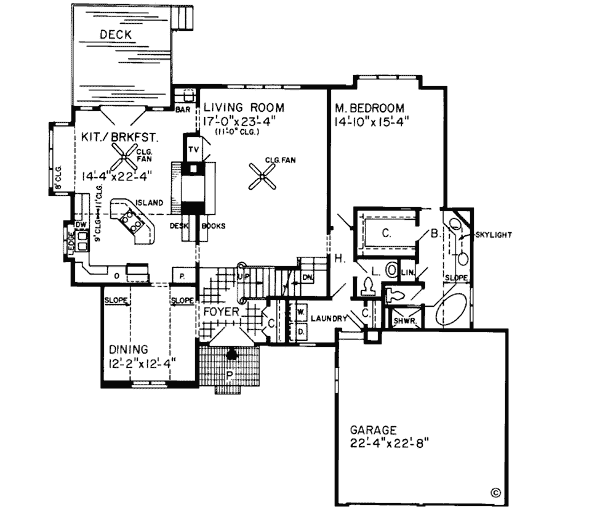 Main Floor Plan: 46-205
