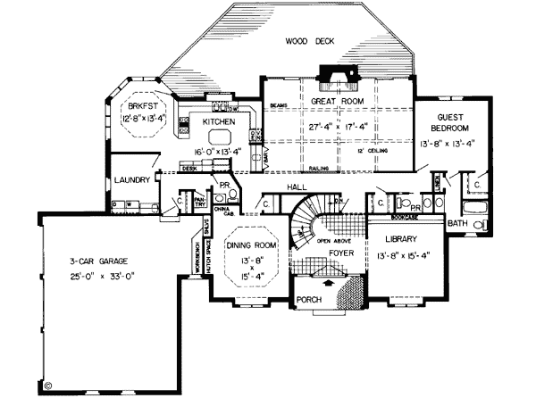 Main Floor Plan: 46-206