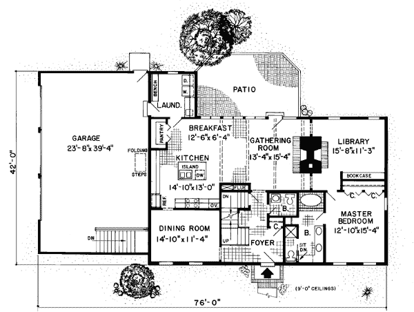 Main Floor Plan: 46-209