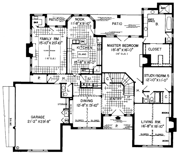 Main Floor Plan: 46-212