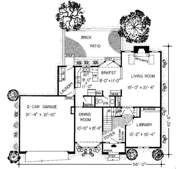 Main Floor Plan: 46-213