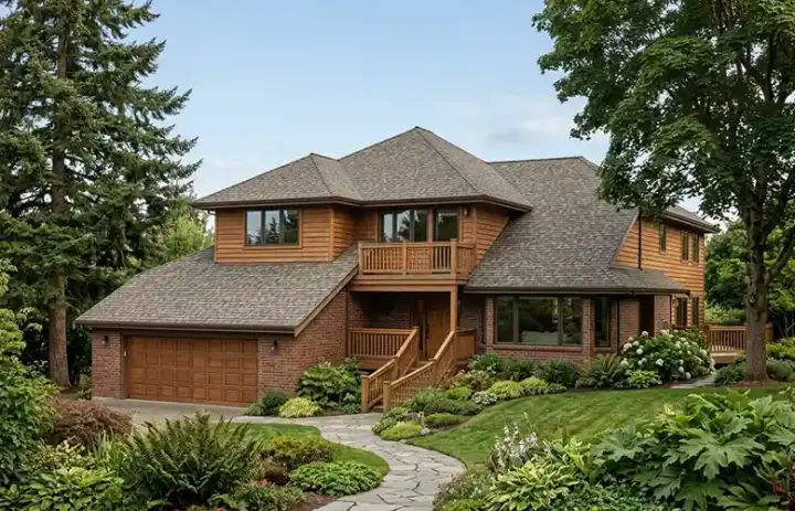 Traditional house plans 46-215 - front exterior, 2,581 sq ft, 3 bed, 2 bath house plans | Monster House Plans