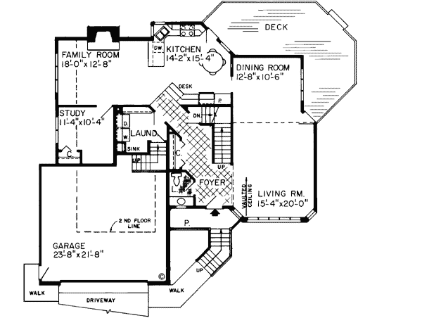 Main Floor Plan: 46-215