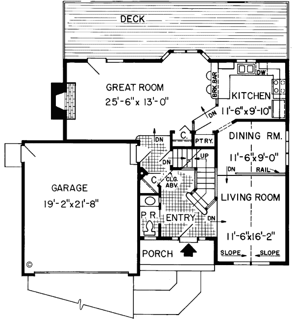 Main Floor Plan: 46-217