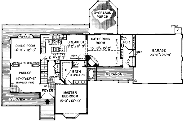 Main Floor Plan: 46-219