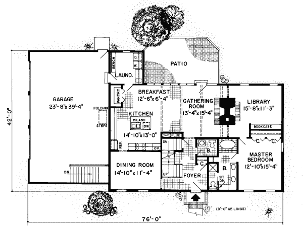 Main Floor Plan: 46-222