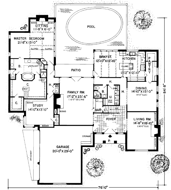 Main Floor Plan: 46-223