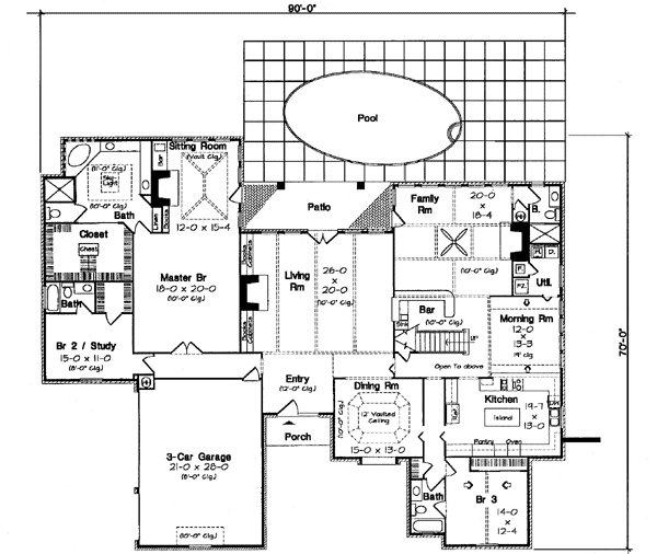 Main Floor Plan: 46-225