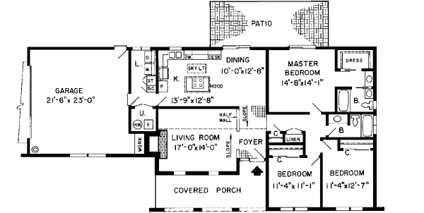 Main Floor Plan: 46-227