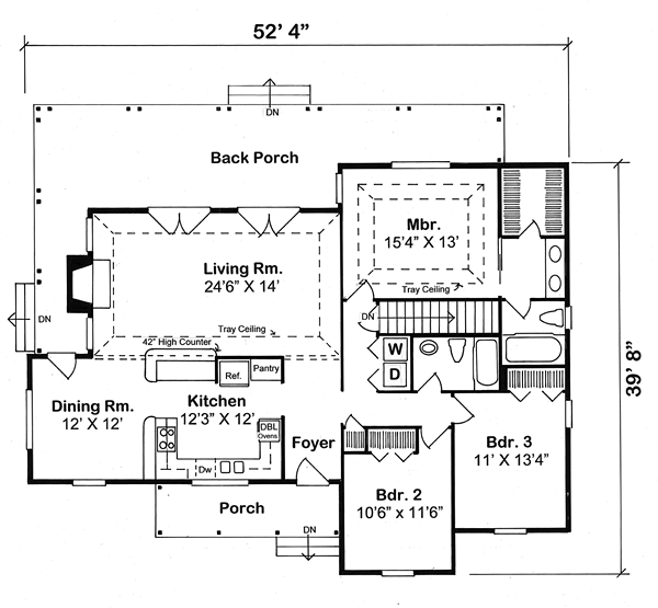 Main Floor Plan: 46-229