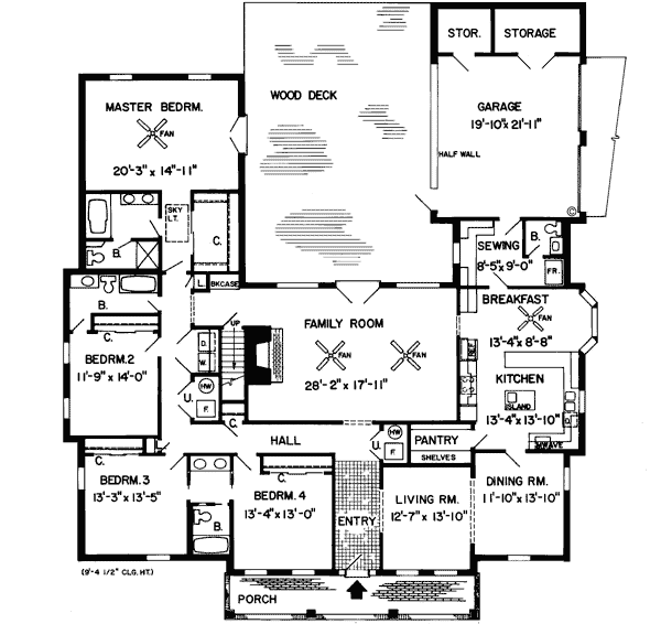 Main Floor Plan: 46-230
