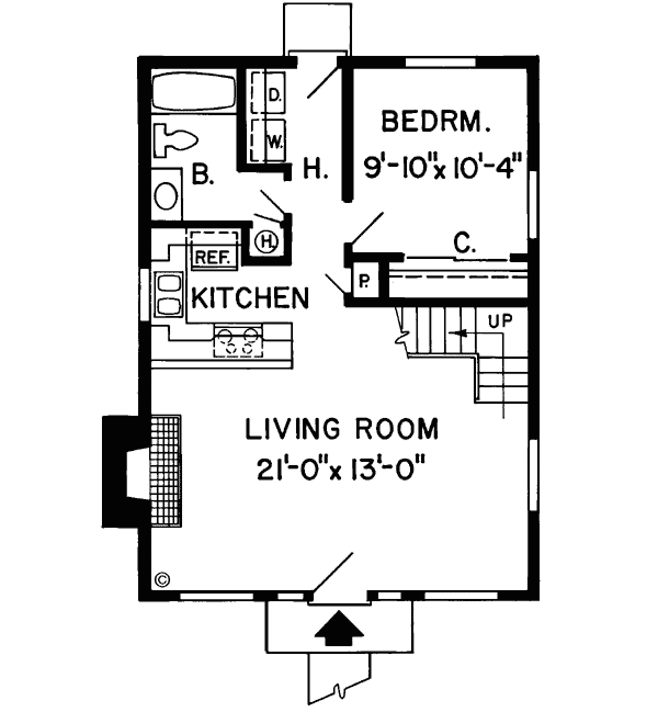 Main Floor Plan: 46-231