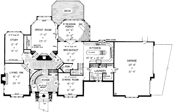 Main Floor Plan: 46-240