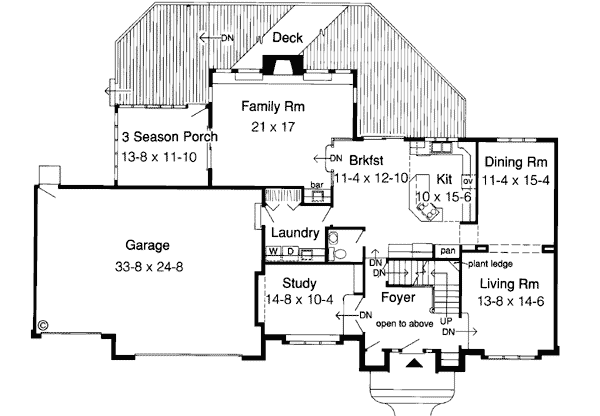 Main Floor Plan: 46-242