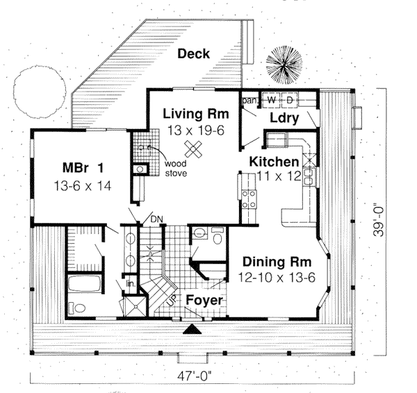 Main Floor Plan: 46-243