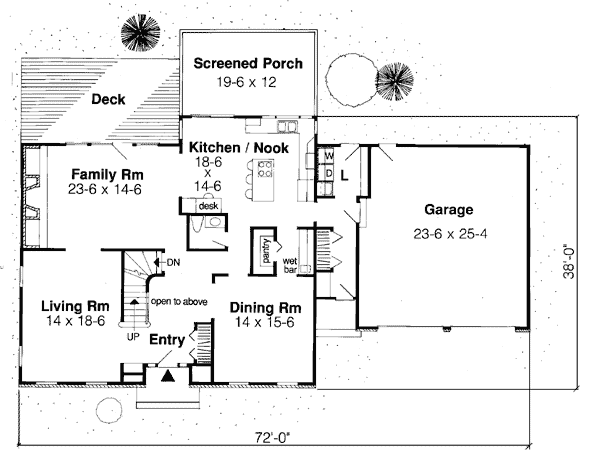 Main Floor Plan: 46-246
