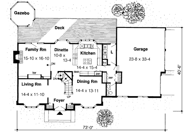 Main Floor Plan: 46-247