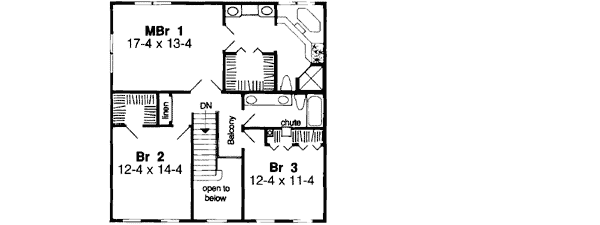 Upper/Second Floor Plan: 46-248