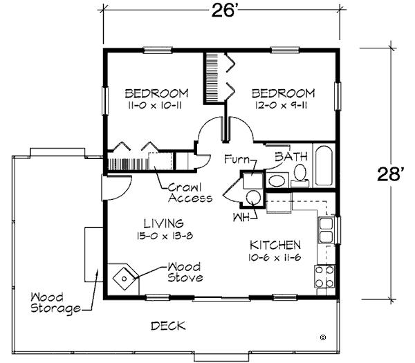 Main Floor Plan: 46-252