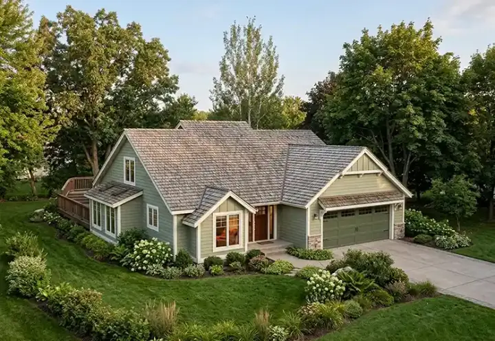 Traditional house plans 46-256 - front exterior, 1,539 sq ft, 3 bed, 2 bath house plans | Monster House Plans