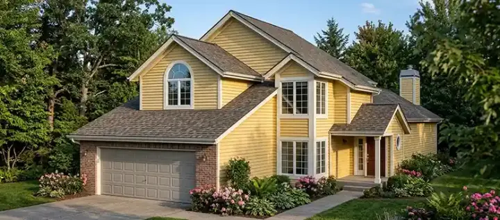 Traditional house plans 46-258 - front exterior, 1,701 sq ft, 3 bed, 2 bath house plans | Monster House Plans