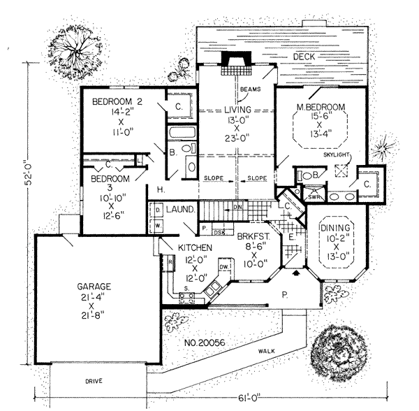 Main Floor Plan: 46-259