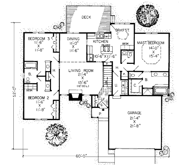 Main Floor Plan: 46-261