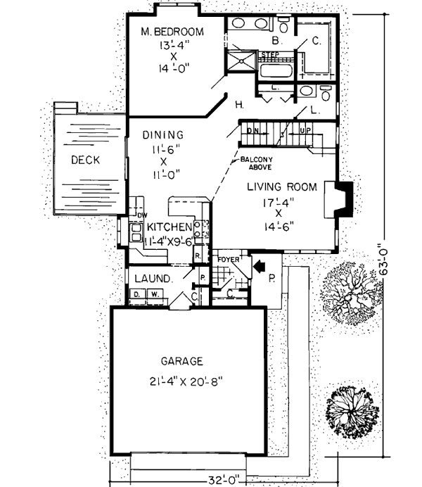 Main Floor Plan: 46-266